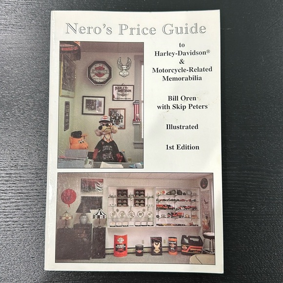 Nero's Price Guide to Harley-Davidson & Motorcycle-Related Memorabilia Book - Picture 1 of 6